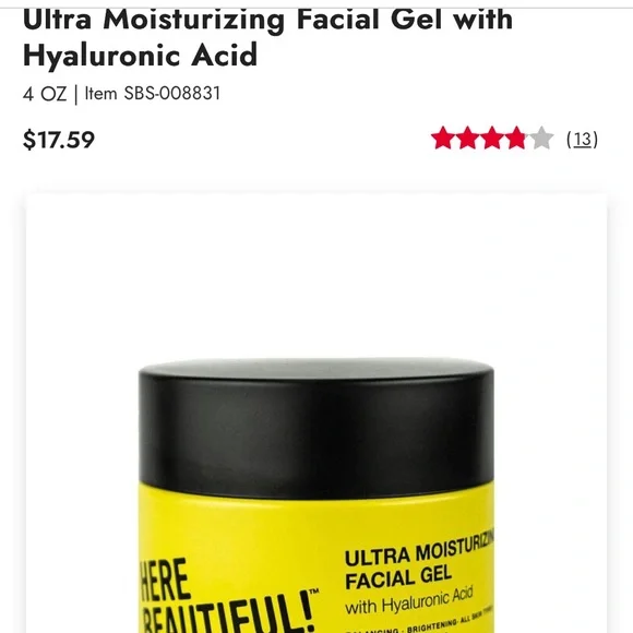 Here Beautiful priming, moisturizer, and facial gel or night cream YOUR CHOICE - Picture 4 of 5